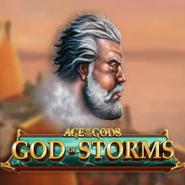 Age Of The Gods: God of Storms logo by Playtech at Spinorhino Casino
