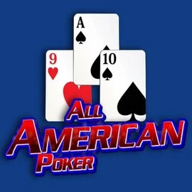 All American Poker casino game by RTG (Reel Time Gaming) – featured logo at Spinorhino Casino