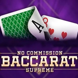 Baccarat Supreme slot visual from OneTouch Games available on spinorhinocasino-gr.com
