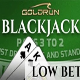 Blackjack Low Bets slot logo by Holland Power Gaming at Spinorhino Casino