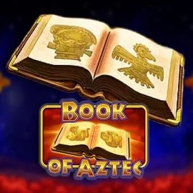 Book of Aztec game by Amatic Industries – logo hosted on Spinorhino Casino