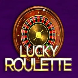 Lucky Roulette logo by Belatra Games Spinorhino Casino